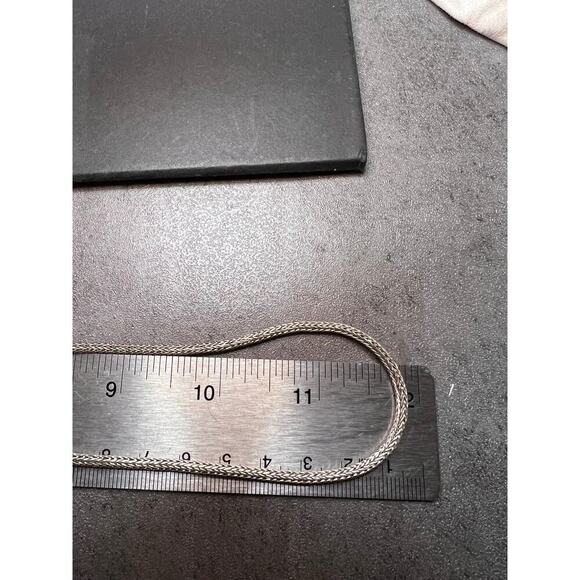 Sarda Bali sterling silver tulang naga extender 24 inch necklace - Picture 4 of 10